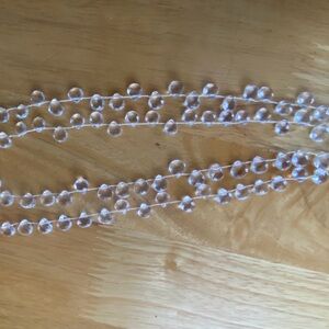 Hand Knotted Clear Quartz Necklace